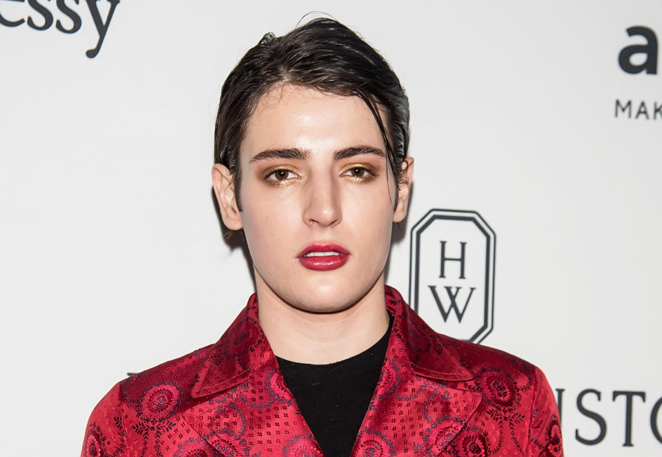 Harry Brant attends 7th Annual amfAR Inspiration Gala New York at Skylight at Moynihan Station on June 9, 2016 in New York City.  (Photo by Gilbert Carrasquillo/FilmMagic)