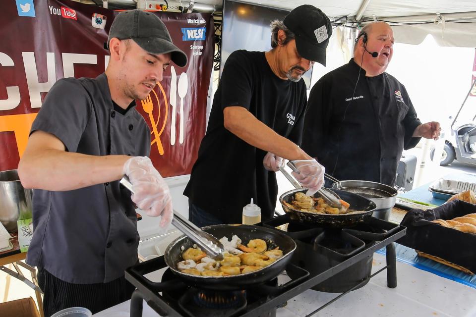 Culinary demonstrations hosted by Wicked Bites from Boston and WRKO will take place on Saturday and Sunday at the Hampton Beach Seafood Festival.