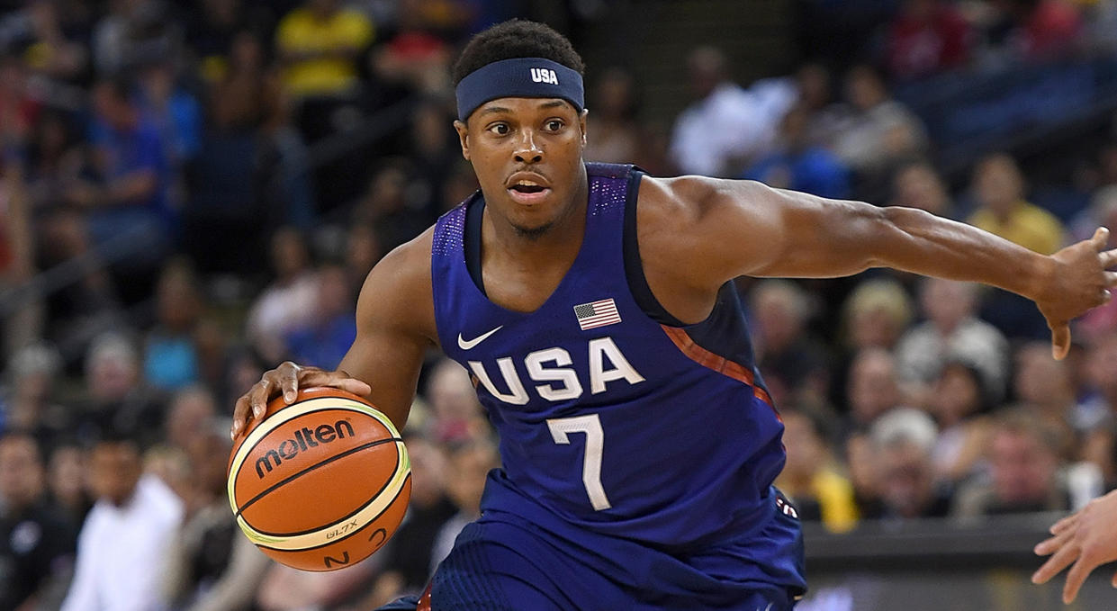 Lowry is one of the few stars who remains committed to the national team this summer. (Photo by Thearon W. Henderson/Getty Images)