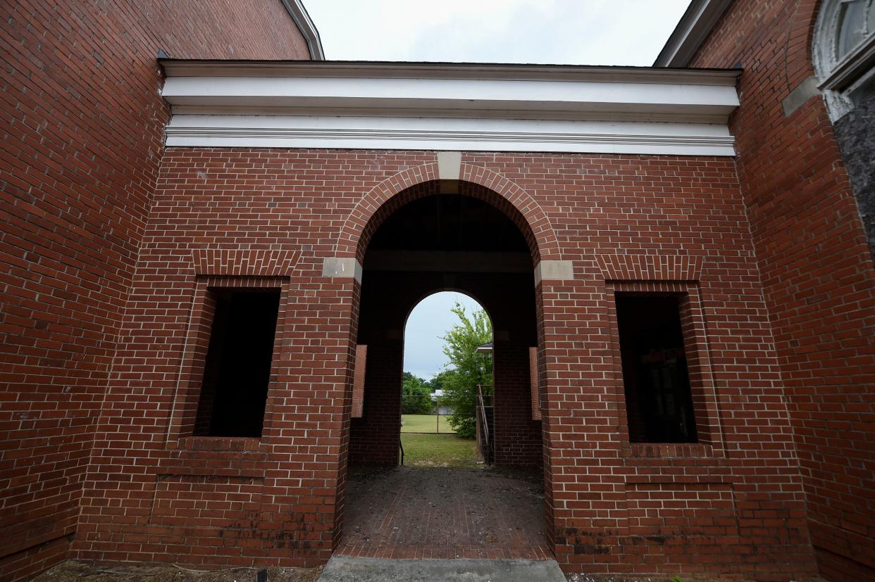 FILE - The old Weed School in Augusta's Sand Hills Historic District.