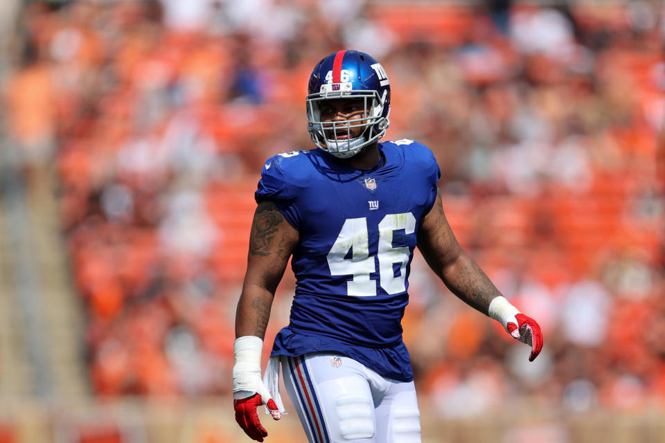 New York Giants outside linebacker Ryan Anderson