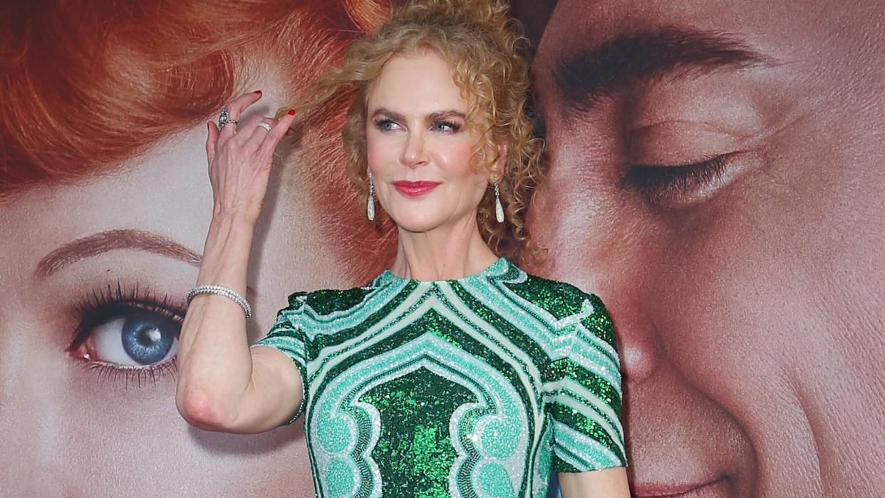 Nicole Kidman’s hot blonde bob haircut is so dramatic, yet so chic