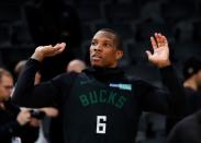 Milwaukee Bucks training ahead of the NBA Paris Game 2020