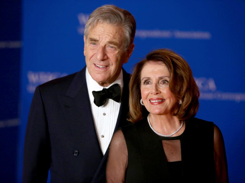 Nancy and Paul Pelosi in 2018