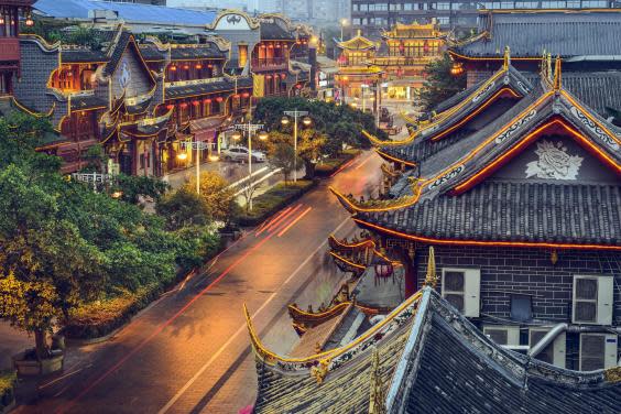 Qintai Road in Chengdu (iStock)