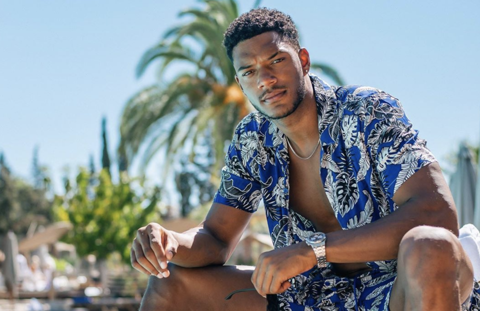 Theo Campbell, of MTV’s "The Challenge" fame, has been blinded in one eye after a “really unfortunate accident” involving a champagne cork. (Photo: Theo Campbell via Instagram)