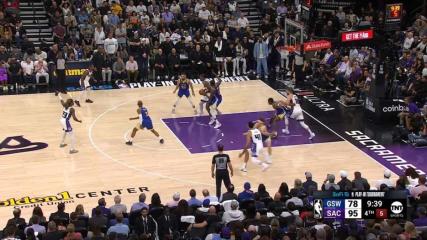 Harrison Barnes with a 2 Pt vs. Golden State Warriors