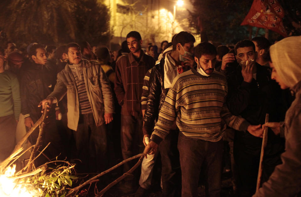 Demonstrations In Cairo Follow Football Stadium Deaths