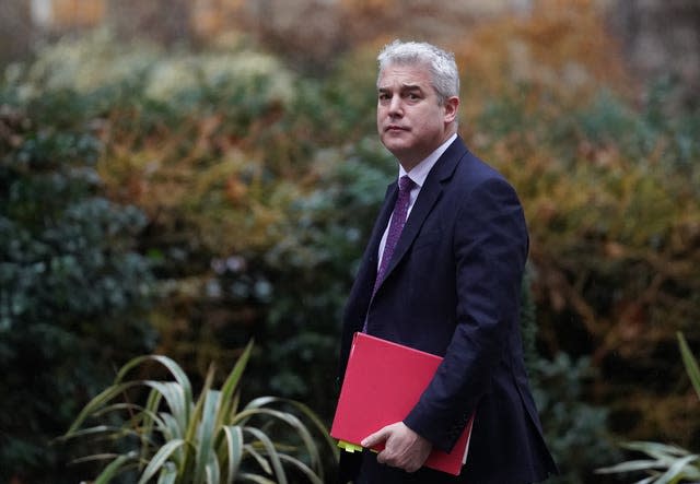 Health Secretary Steve Barclay