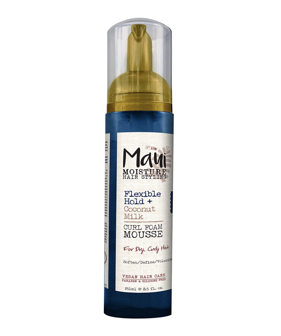 Maui Moisture Flexible Hold + Coconut Milk Curl Foam Mousse