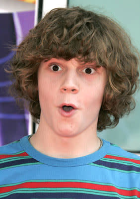 Evan Peters at the Hollywood premiere of MGM's Sleepover
