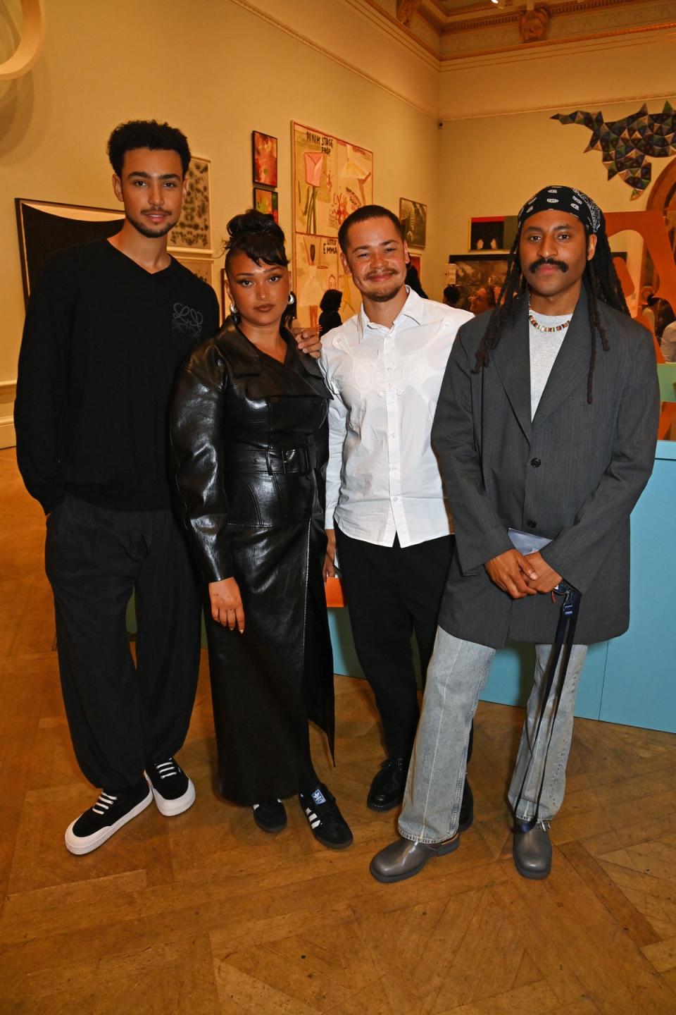 Archie Madekwe, Joy Crookes, Moya Garrison-Msingwana and Cobbie Yates (Dave Benett/Getty Images)