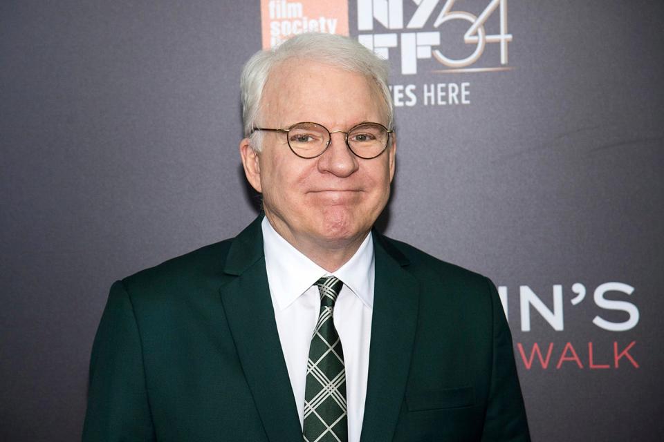 Comedian-actor Steve Martin is turning 75. [Charles Sykes/Invision/AP]