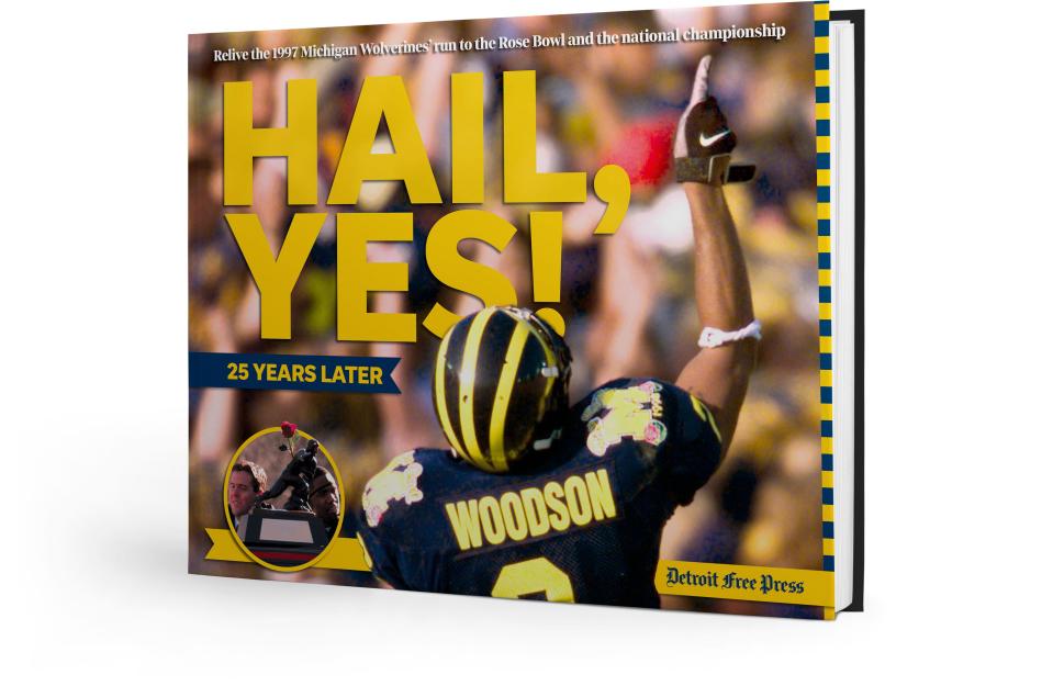 The Free Press is producing a special commemorative book - "Hail, Yes! 25 Years Later: Relive the 1997 Michigan Wolverines’ Run to the Rose Bowl and the National Championship" - to celebrate the 25th anniversary of Michigan's most recent national football title.