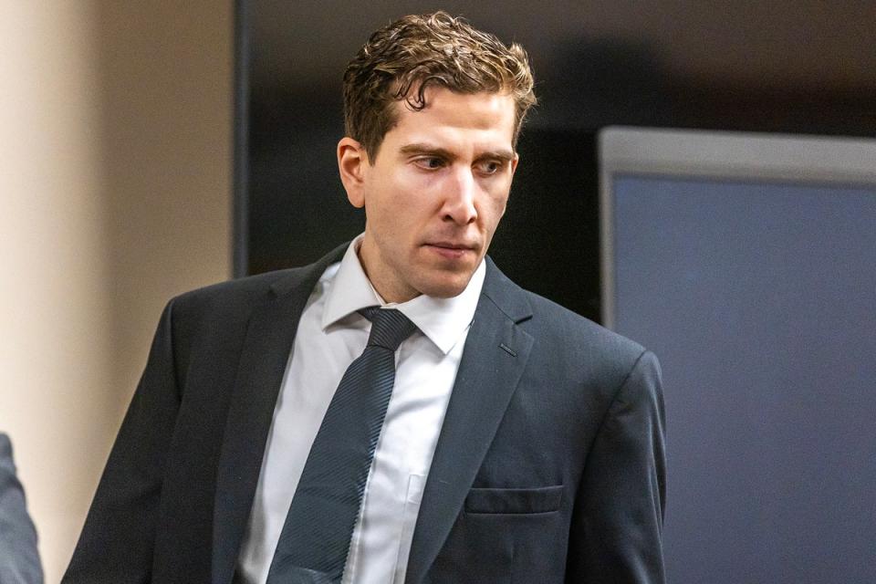 Bryan Kohberger enters the courtroom for his hearing in June 2023 (Getty)