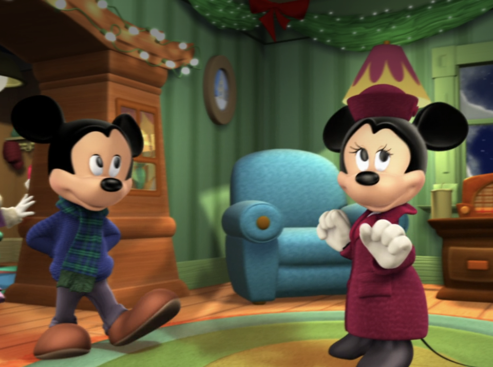 Screenshot from "Mickey's Twice Upon a Christmas"