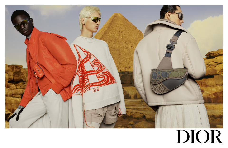 The Dior pre-fall 2023 men's advertising campaign