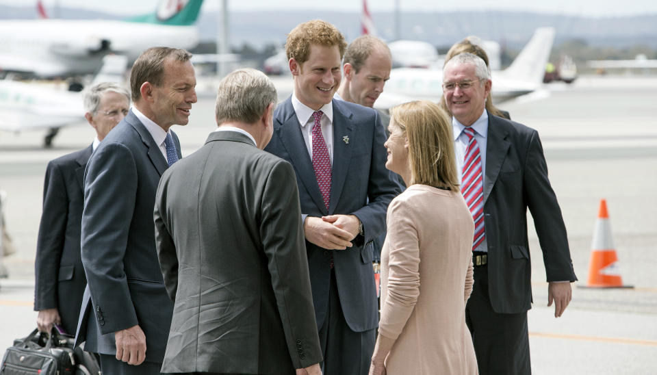 Prince Harry Visits Perth