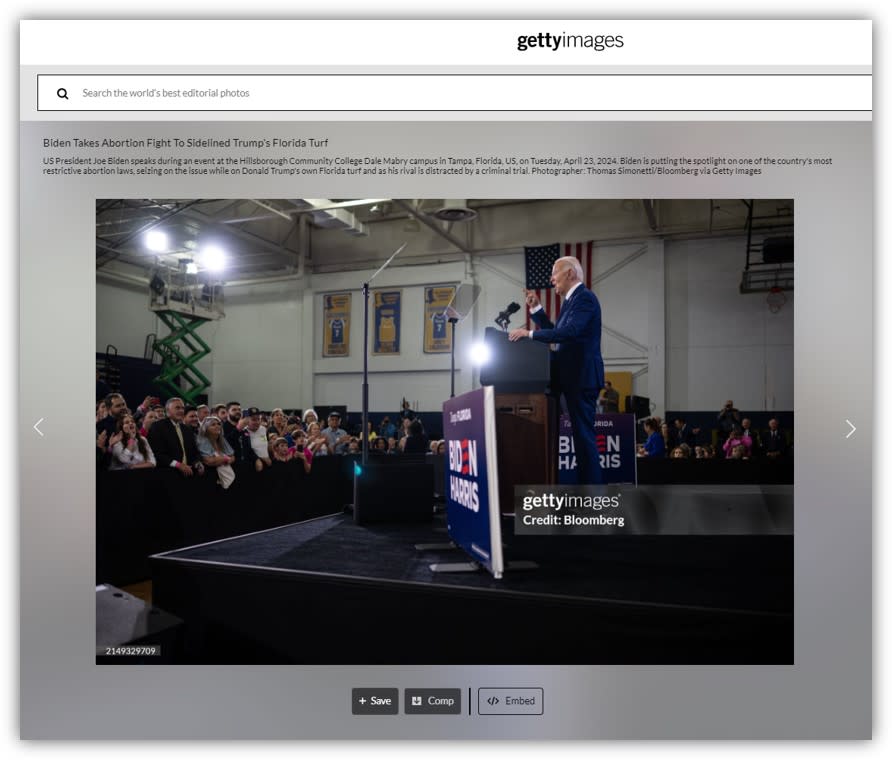 <span>Screenshot from Getty Images taken April 24, 2024</span>