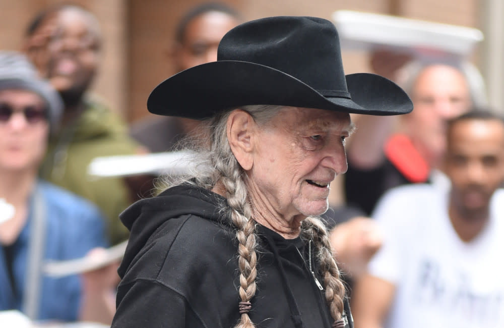 Willie Nelson has given up smoking and drinking credit:Bang Showbiz
