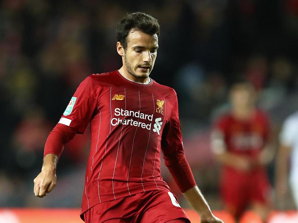 Liverpool midfielder Pedro Chirivella: Getty