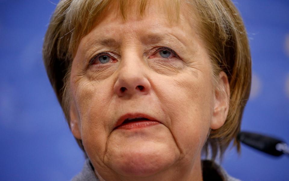 Angela Merkel said the EU was united in wanting a trade deal , which was "in the interests of all" - Rex