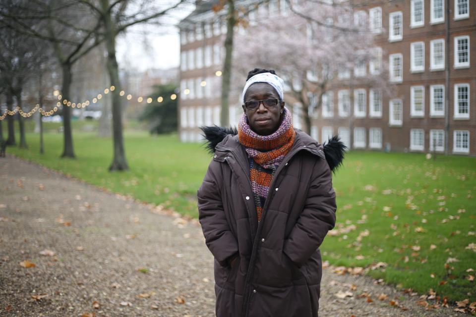 Rosamund Adoo-Kissi-Debrah poses for a photograph ahead of the opening of a coroner’s inquest into the death of her daughterAFP via Getty Images