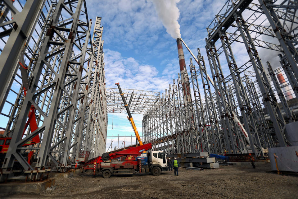 Construction is now underway on a $4.1 billion project at Norilsk Nickel that the company has said will reduce sulfur dioxide air pollution 90 percent by 2025. The company has pledged to cut air pollution before, but has said the task was complicated by the remote environment. The new project began in earnest following the scrutiny the company received after its 2020 diesel fuel spill.  (Norilsk Nickel)