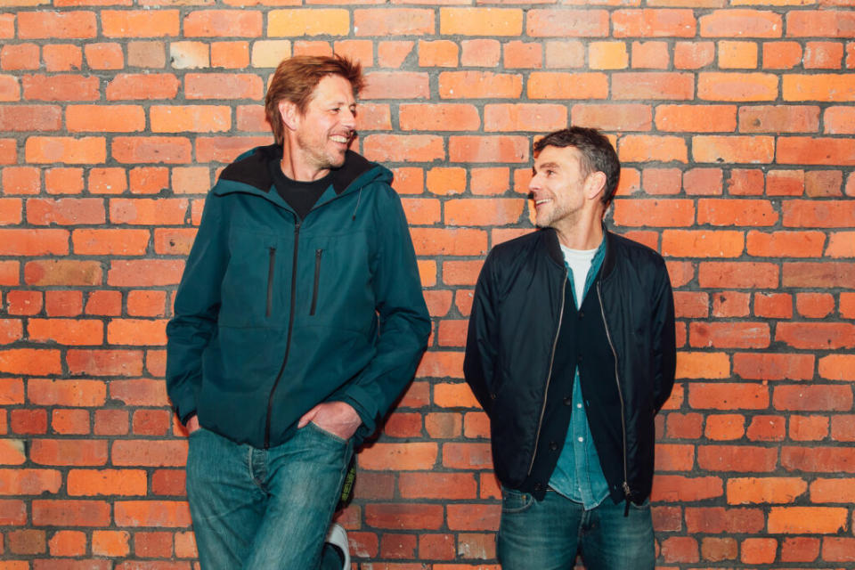 Groove Armada’s Andy Cato (left) and Tom Findlay (right) (Picture: Press)