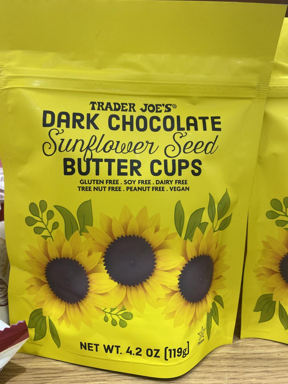 Dark Chocolate Sunflower Seed Butter Cups