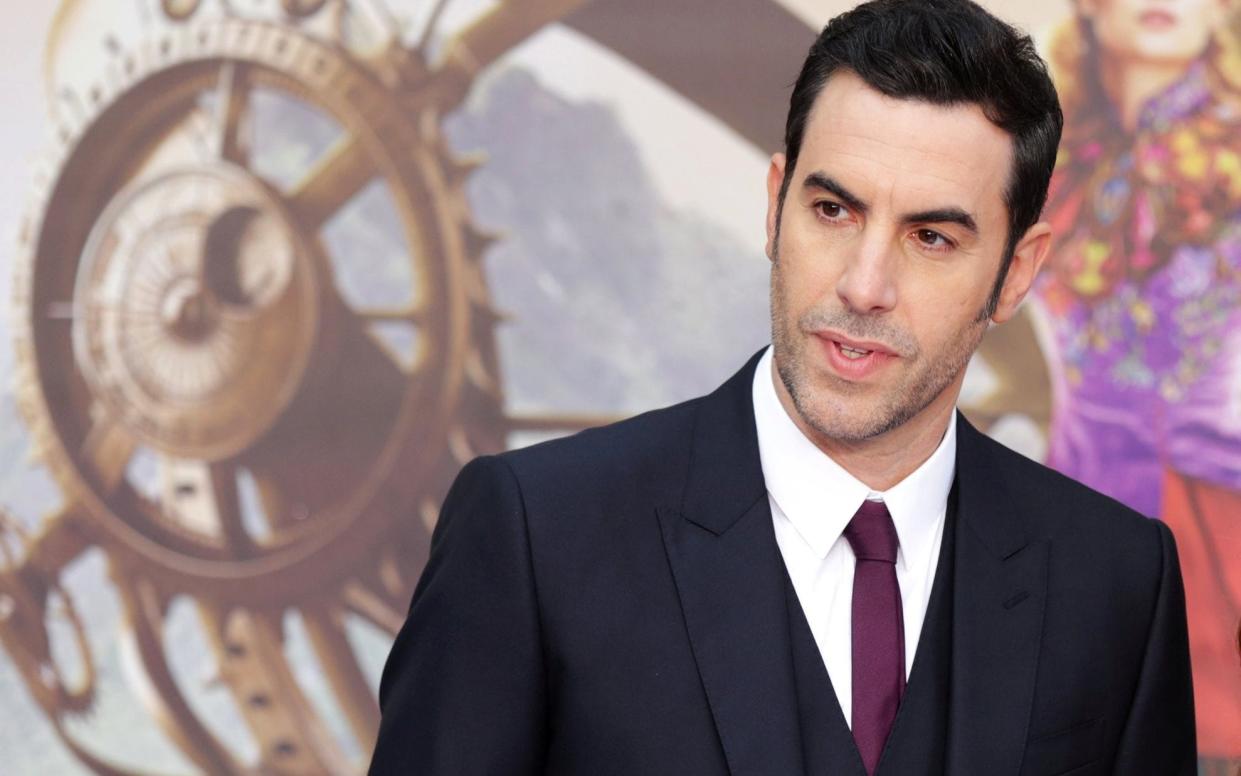 In his series Who is America?, Sacha Baron Cohen adopts different personas and pranks American politicians, pop culture figures and others into saying outrageous things - REUTERS