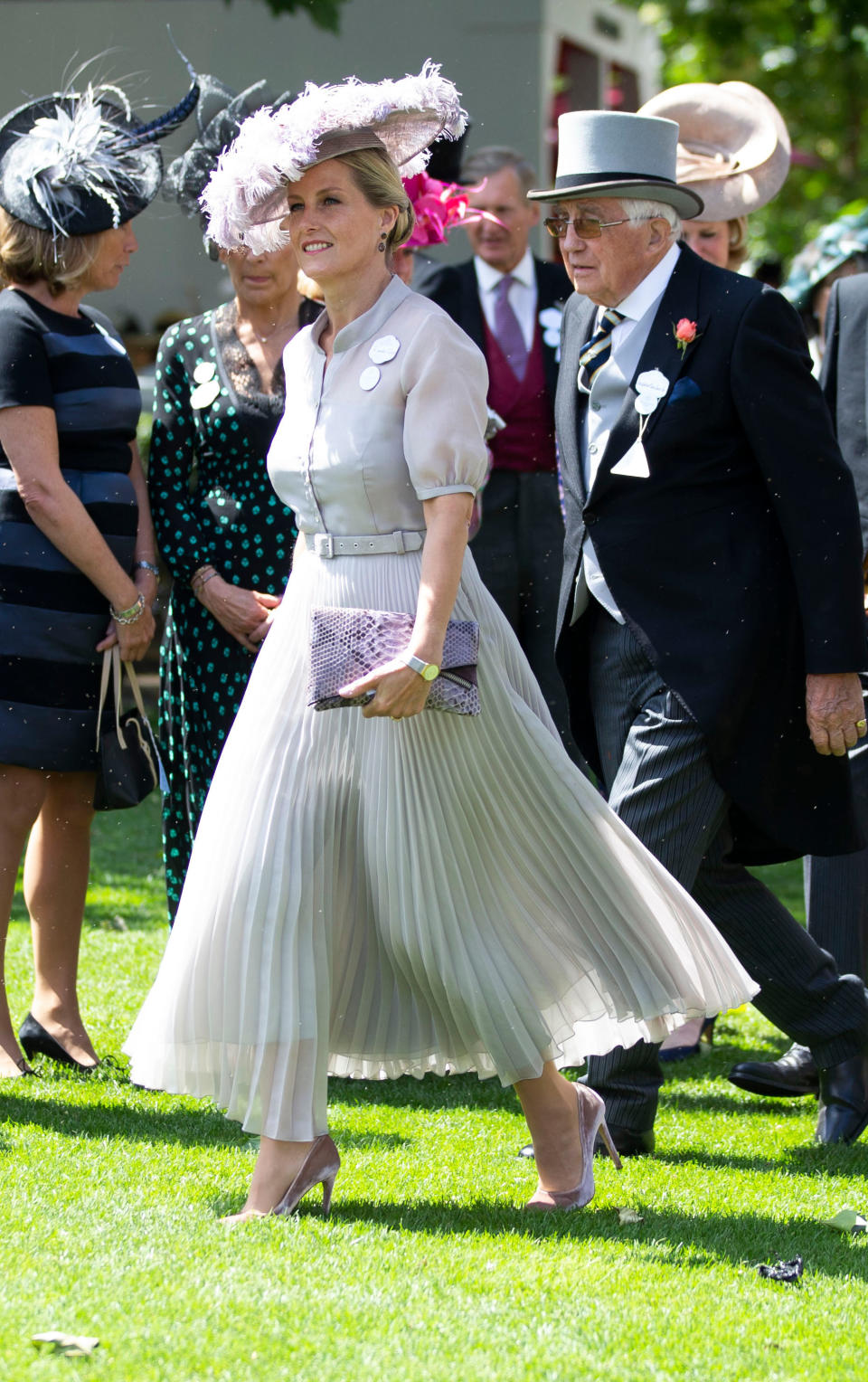 Sophie, Countess of Wessex on day 3 of Royal Ascot 2018