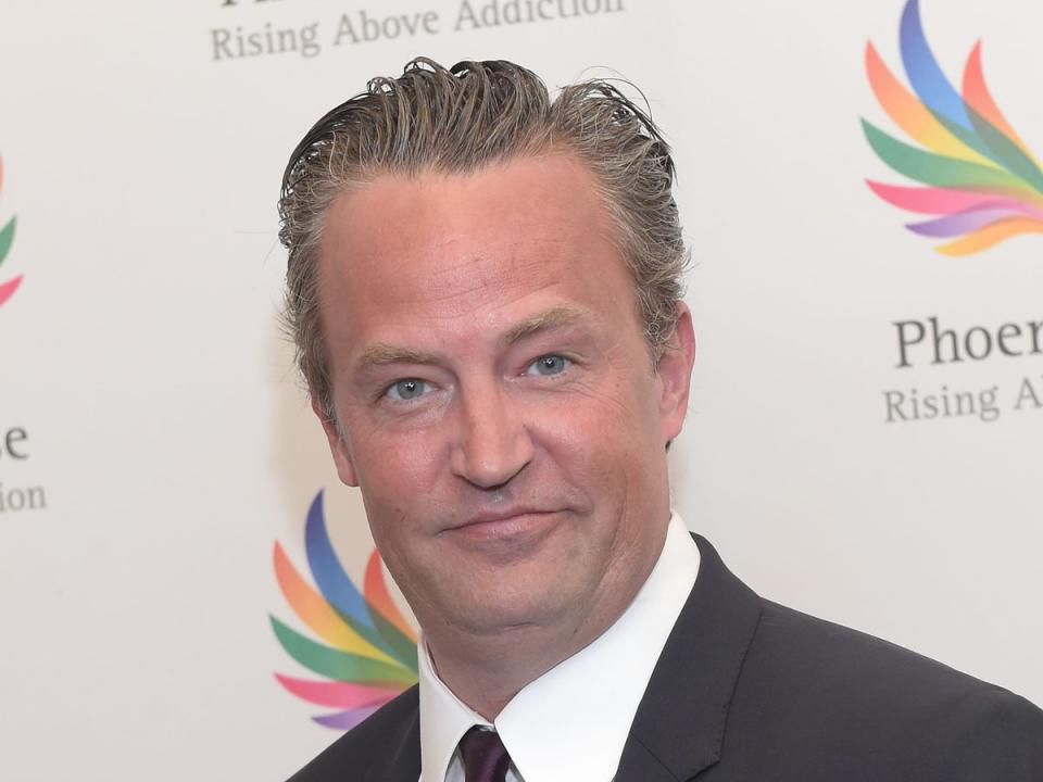 Matthew Perry is best known for playing Chandler in ‘Friends' (Getty Images)