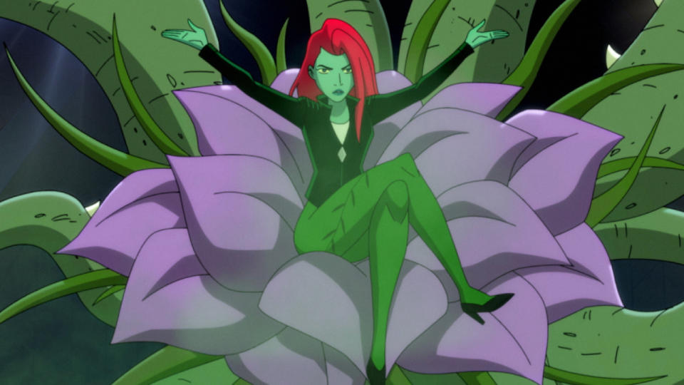 Lake Bell as Poison Ivy on Harley Quinn