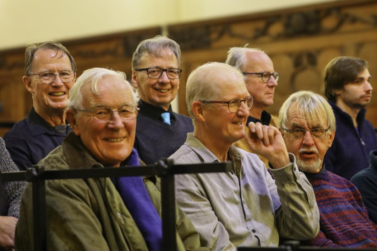 Singers in one of the workshops <i>(Image: Alan Hassey)</i>