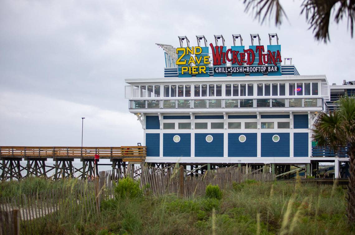 The new Wicked Tuna location at 2nd Ave. Pier in Myrtle Beach. The original Wicked Tuna opened in 2013 at the southern end of the Marshwalk in Murrells Inlet.