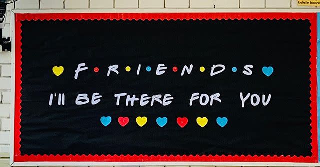 83) 'Friends' Bulletin Board