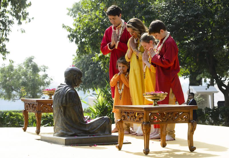 PHOTOS: Prime Minister Justin Trudeau tours India with his family