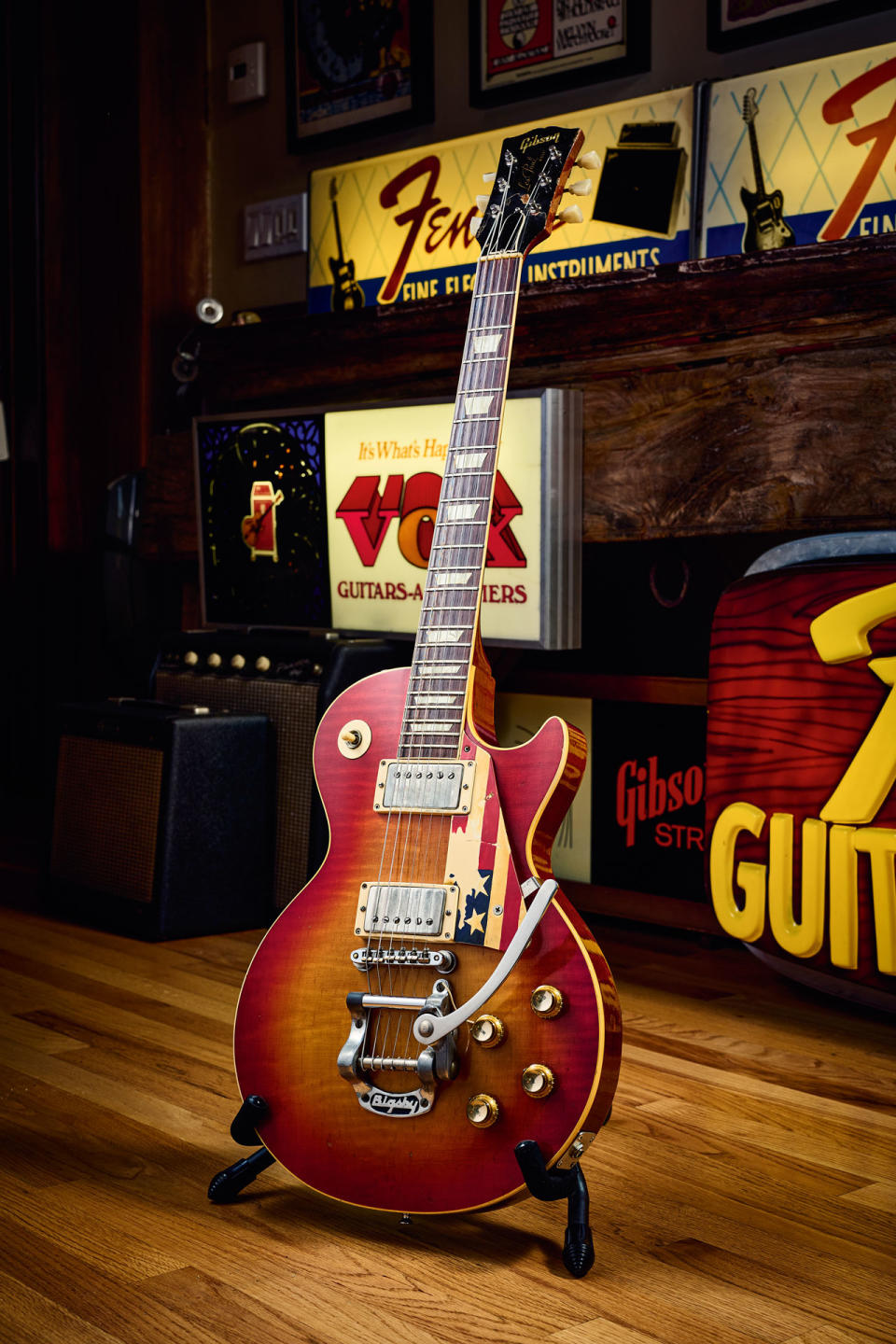 Joe Bonamassa and his ‘Bolin Burst’ 1960 Gibson Les Paul Standard