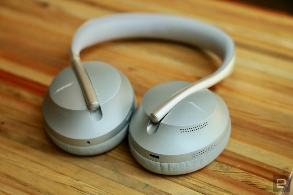 A closer look at Bose's new noise-cancelling headphones.