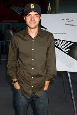 Topher Grace at the Hollywood premiere of Warner Independent Pictures' Criminal