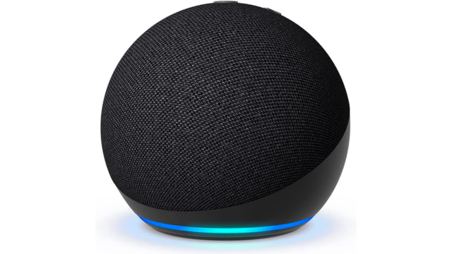 Echo Dot (5th Gen, 2022 release) in charcoal