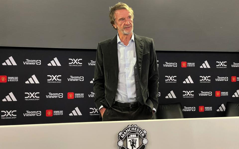 Sir Jim Ratcliffe has taken a 25pc stake in Manchester United