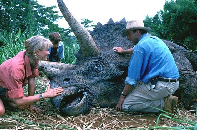 One of the most beloved scenes from the original 'Jurassic Park'. Photo: United International Pictures