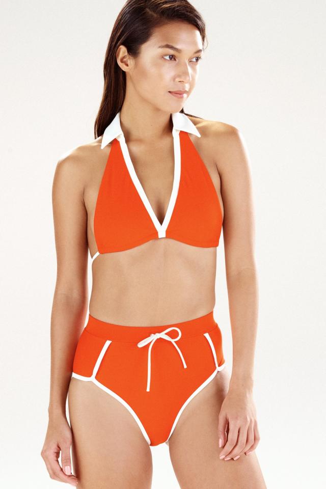 Lindex Swim Bra Selena Triangle Smock - Bikini tops 