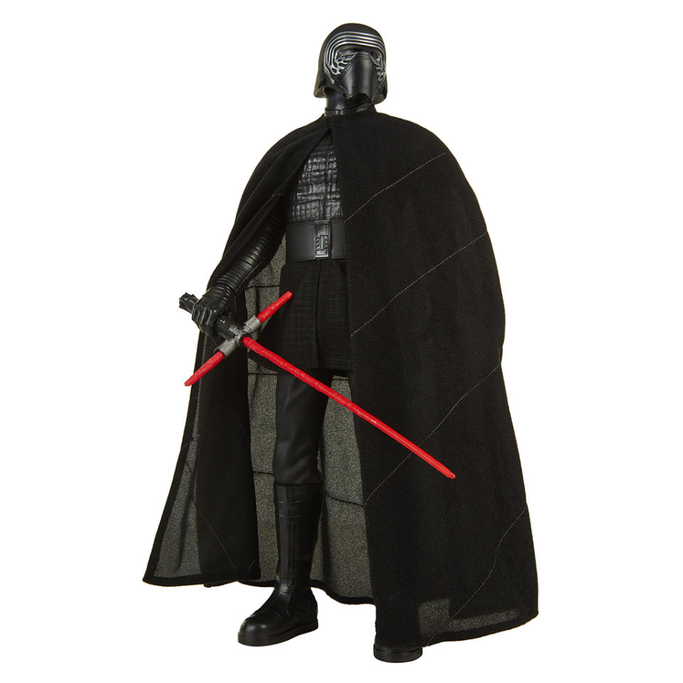 <p>“After a stinging defeat by the scavenger Rey, Kylo Ren refocuses his efforts on destroying the Resistance. Though his powers in the dark side have increased, Kylo still has much to prove to his shadowy mentor, Supreme Leader Snoke.” $19.99 (Photo: Jakks Pacific) </p>