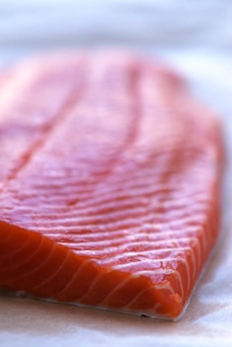 Rich in healthy fats, wild salmon is great for your hair.