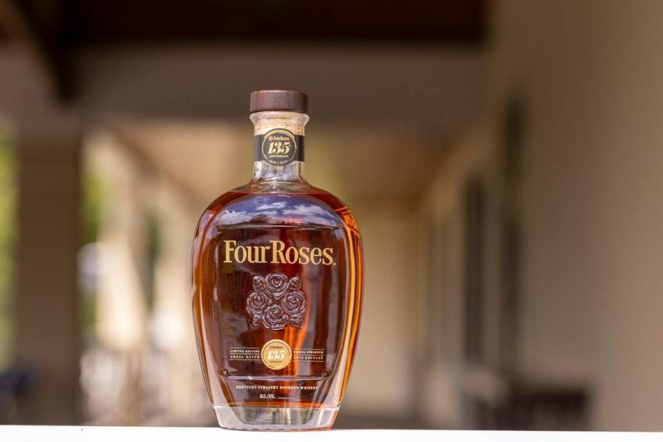 Four Roses 135th Anniversary Limited Edition Small Batch includes the oldest bourbon ever blended into the Kentucky distillery’s limited edition releases.