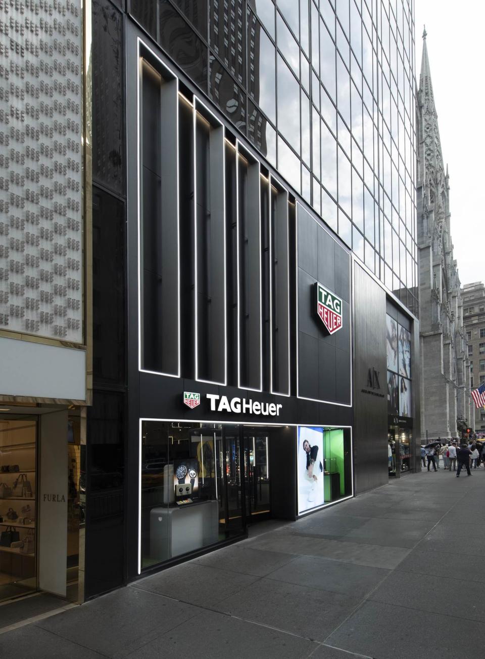 The New York flagship store.
