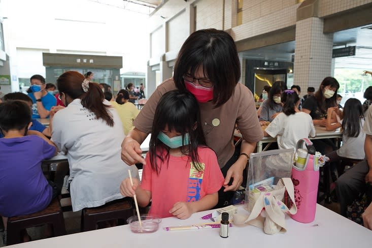 社教館手工皂DIY親子活動